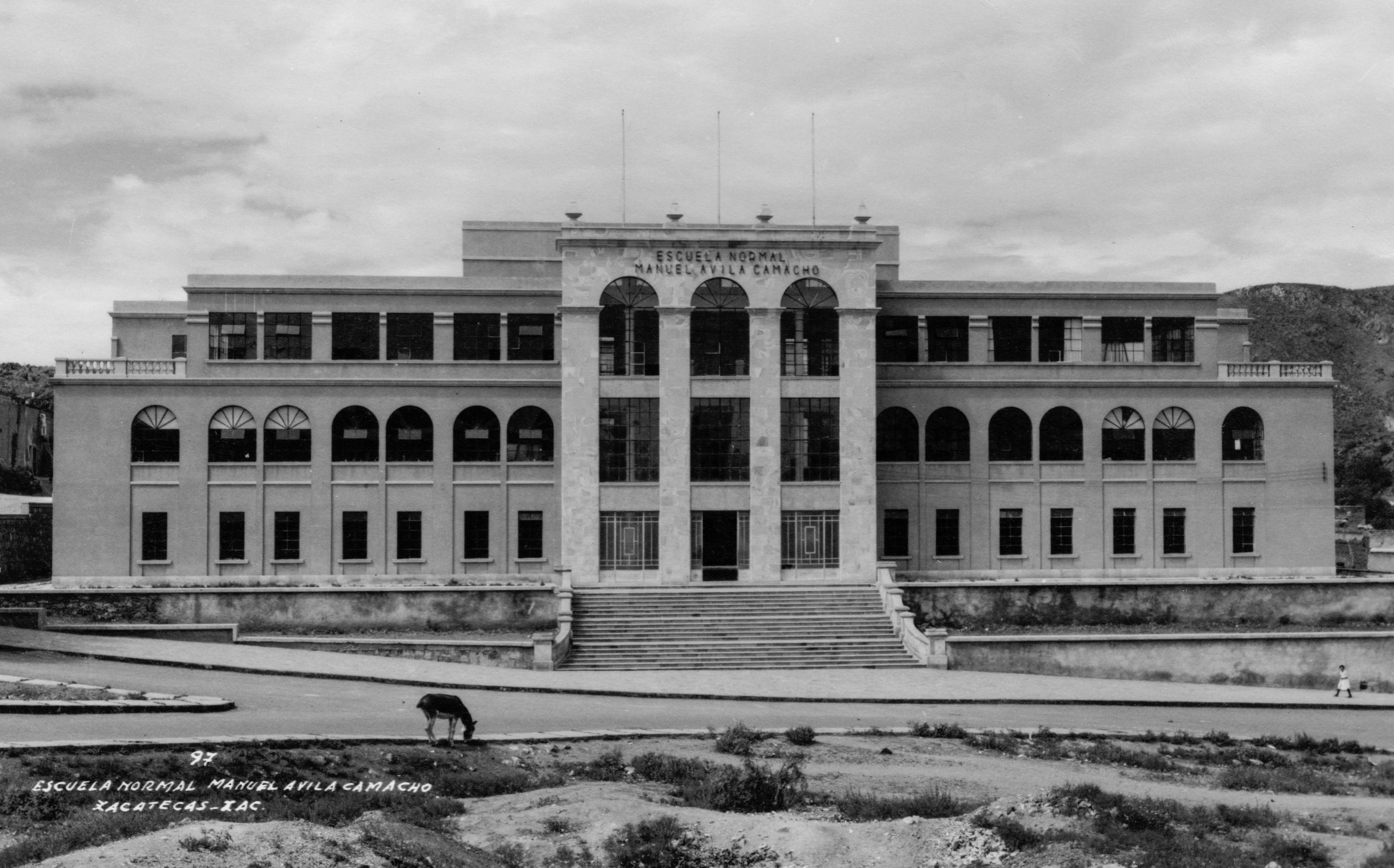 Escuela Normal Manuel Ávila Camacho, inaugurada en 1950